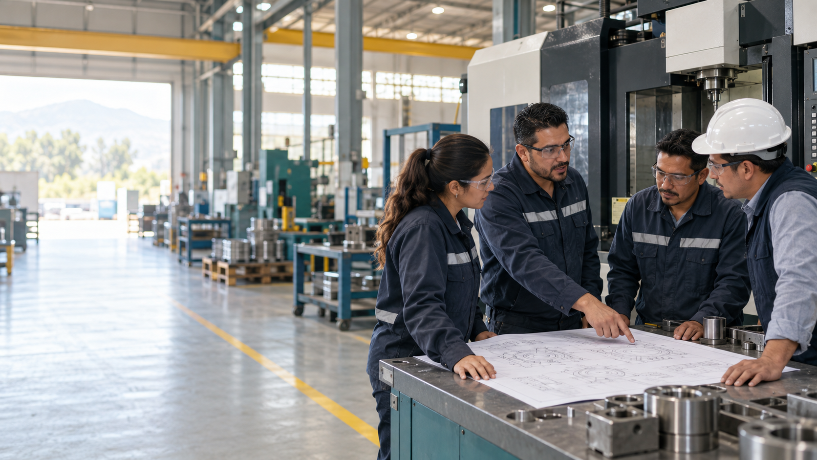 El equipo detrás de una instalación industrial exitosa